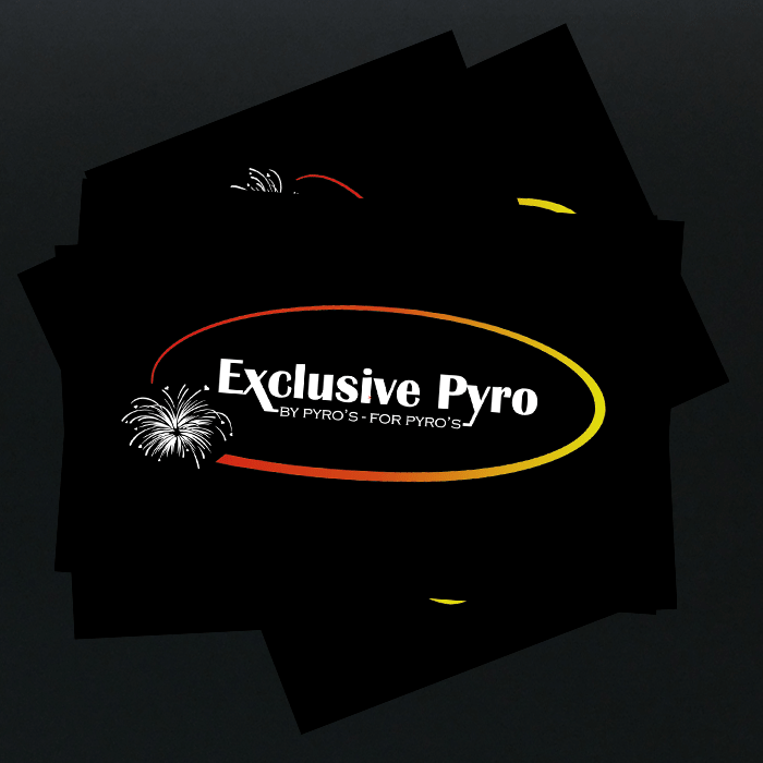 Exclusive Pyro 5pcs. - Plastic Stickers 